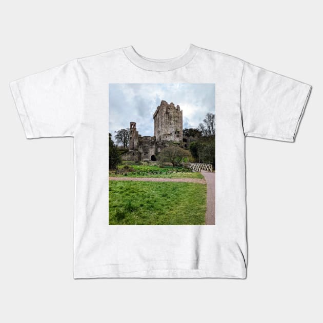 The Blarney Castle, Blarney, Ireland Kids T-Shirt by irishmurr